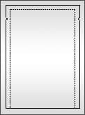Square seal pouch