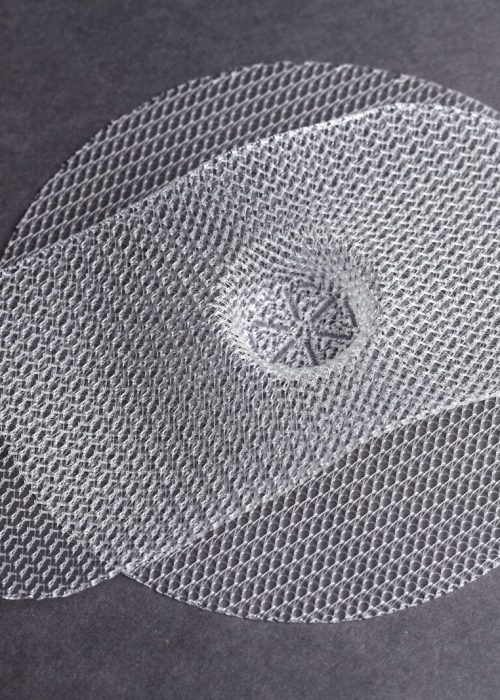 Textile Formed Mesh Assembly Textile Formed Mesh Assembly