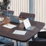 Conference table prepared for regulatory review and quality system discussion